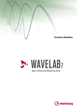 Steinberg Wavelab 7 Mode d'emploi