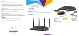 Netgear AC2600 - D7800 Manuel utilisateur