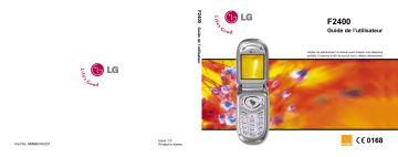 LG Série F2400 Mode d'emploi | Fixfr
