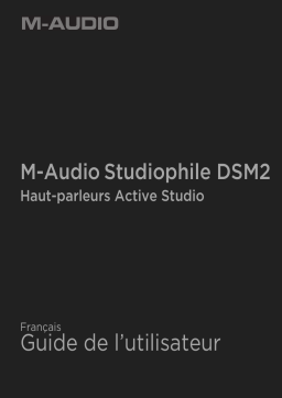 M-Audio STUDIOPHILE DSM2 Manuel utilisateur