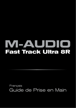 Avid M-Audio FastTrack Ultra 8R Manuel utilisateur