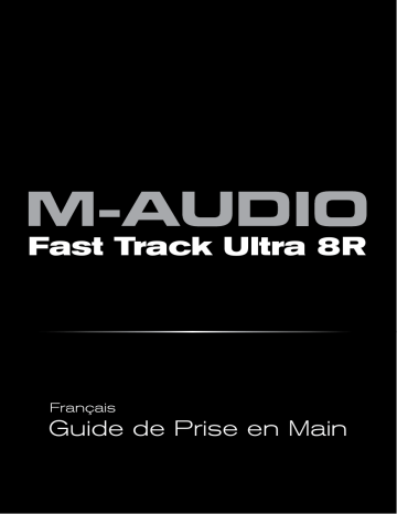 Mode d'emploi | Avid M-Audio FastTrack Ultra 8R Manuel utilisateur | Fixfr