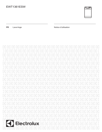 Manuel du propriétaire | Electrolux EWT1361ESW Lave-linge Manuel utilisateur | Fixfr