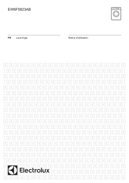 Electrolux EW6F5823AB Manuel utilisateur