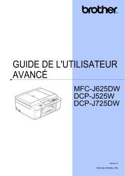 Brother DCP-J525W Manuel utilisateur