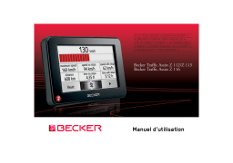 Becker Traffic Assist Z112 Manuel utilisateur