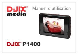 D-JIX P1400 Manuel utilisateur