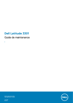 Dell Latitude 3301 laptop Manuel du propriétaire