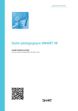 SMART Technologies Notebook 18 Guide d'installation