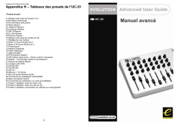 M-Audio UC-33 Manuel utilisateur