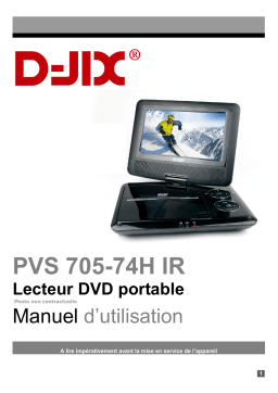 D-JIX PVS 705-74H IR Manuel utilisateur