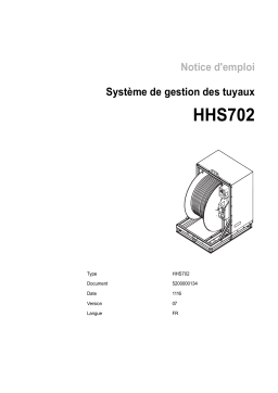 Wacker Neuson HHS702 Hydronic Surface Heater Manuel utilisateur
