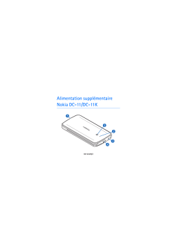 Nokia EXTRA POWER DC-11K Manuel utilisateur