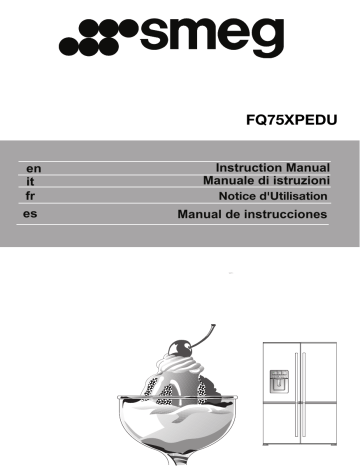 Manuel du propriétaire | Smeg FQ75XPEDU Manuel utilisateur | Fixfr