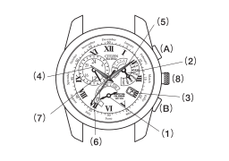 CITIZEN WATCH E87 Manuel utilisateur