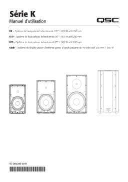 QSC Audio KSub Manuel utilisateur