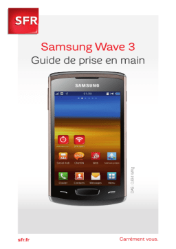 Samsung Wave 3 sfr S8600 Manuel utilisateur