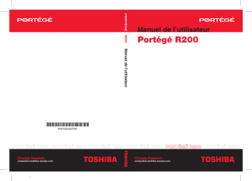 Manuel du propriétaire | Toshiba PROTEGE R200 Manuel utilisateur | Fixfr