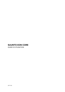 Suunto EON Core Mode d'emploi