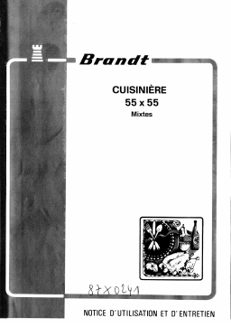 Brandt 64K41 Manuel utilisateur