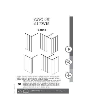 Cooke & Lewis Zenne Mode d'emploi | Fixfr
