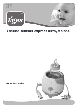 Tigex CHAUFFE-BIBERON EXPRESS Manuel utilisateur