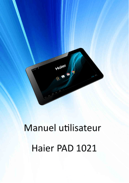 Haier HaierPad 1021 Manuel utilisateur