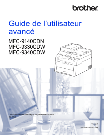 Manuel du propriétaire | Brother MFC-9332CDW Manuel utilisateur | Fixfr