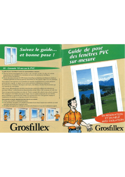 Grosfillex blanc - 120 x h.215 cm Uw 1,3 Mode d'emploi