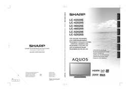 Sharp LC-52X20S Manuel utilisateur