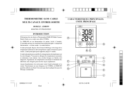 Oregon EMR-899 Manuel utilisateur