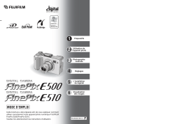 Fujifilm FinePix E500 Mode d'emploi