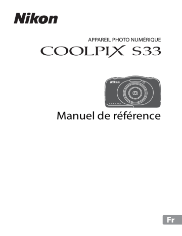 Nikon COOLPIX S33 Manuel utilisateur | Fixfr