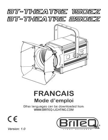 Briteq BT-THEATRE 150EZ Manuel du propriétaire | Fixfr