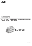 JVC GZ-MG750BE : Manuel d'Utilisation + Chat IA
