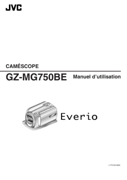 JVC GZ MG750BE Manuel utilisateur