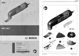 Bosch PMF190E Manuel utilisateur