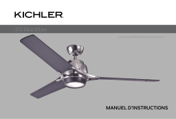 Kichler Lighting 300060NI Zeus LED 60" Fan Brushed Nickel Manuel utilisateur