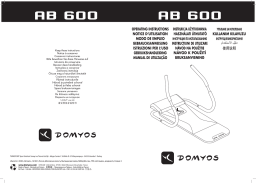 Domyos AB 600 Manuel utilisateur