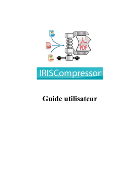 IRIS IRISCompressor Manuel utilisateur