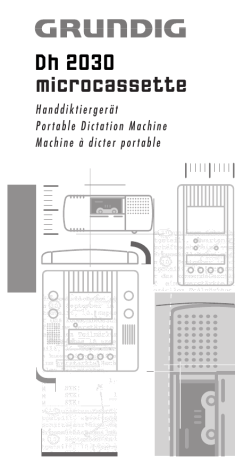 Mode d'emploi | Grundig DH 2030 Manuel utilisateur | Fixfr