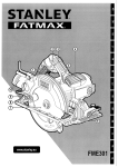 Stanley fatmax FME301 Manuel utilisateur