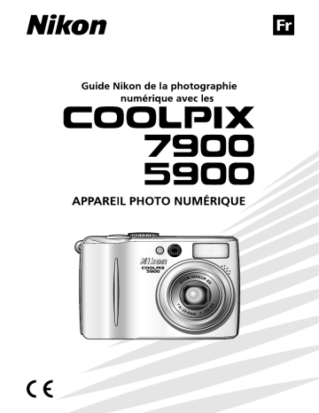 Coolpix E7900 | Mode d'emploi | Nikon Coolpix E5900 Manuel utilisateur | Fixfr
