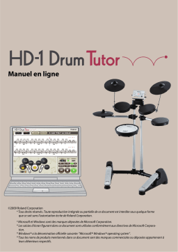 Roland DT-HD1 Manuel utilisateur