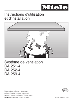 Miele DA252-4 Manuel utilisateur