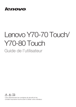 Lenovo Y70-80 Touch Manuel utilisateur