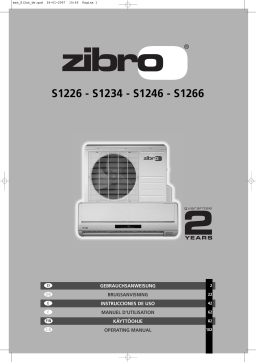 Zibro s 1226 Manuel utilisateur