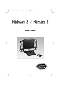 Lexibook NIMITZ 2 Manuel utilisateur