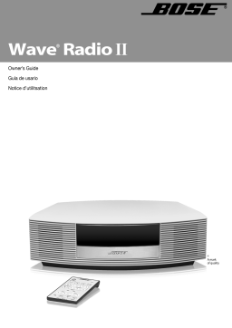 Bose Wave Radio II Manuel utilisateur