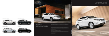 Manuel du propriétaire | Lexus RX 450H Manuel utilisateur | Fixfr